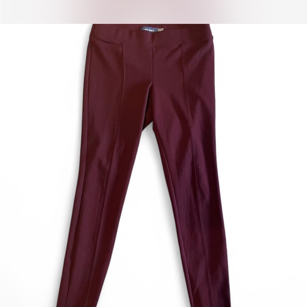 Old Navy Women's Straight Leg Pants - Burgundy
